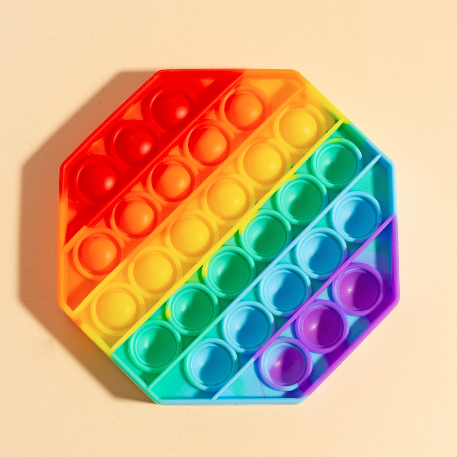 4475 Octagon Shape Silicone Push Bubbles Toy for Autism Push Toy for Kids Fidget Popping Sounds Toy DeoDap 4475 Octagon Shape Silicone Push Bubbles Toy for Autism Push Toy for Kids Fidget Popping Sounds Toy DeoDap